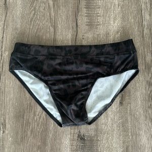 Charlie by MZ Leopard Print Speedo Brief